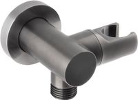 Ben muuraansluiting met handdouchehouder gunmetal pvd