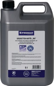 Promat Zaagketting-hechtolie BIO 52 mm²/s (bij 40graden Celsius) 5 l vloeistofvat - 4000355325 4000355325