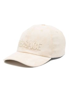 Versace casquette à logo brodé - Tons neutres