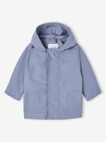 3-in-1 parka baby met verwijderbare gewatteerde bodywarmer indigoblauw - thumbnail