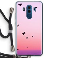 Fly away: Huawei Mate 10 Pro Transparant Hoesje met koord
