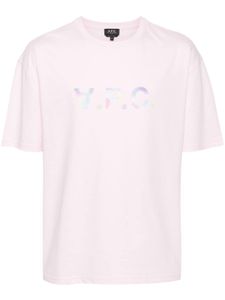 A.P.C. t-shirt VPC Color H - Rose