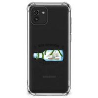 Samsung Galaxy A03 Stevig | Bumper Hoesje | Boho Bottle