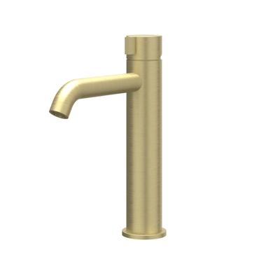 Wastafelkraan IVY Tribe Model M Coldstart RVS316 Geborsteld Mat Goud PVD IVY