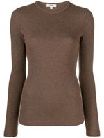 AGOLDE Ribgebreide top - Bruin - thumbnail