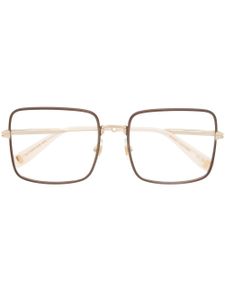 Marc Jacobs Eyewear lunettes de vue à monture carrée - Or