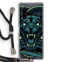 Cougar and Vipers: Sony Xperia 5 Transparant Hoesje met koord