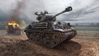 Italeri 1/35 M4A3E8 Sherman (Fury) - thumbnail