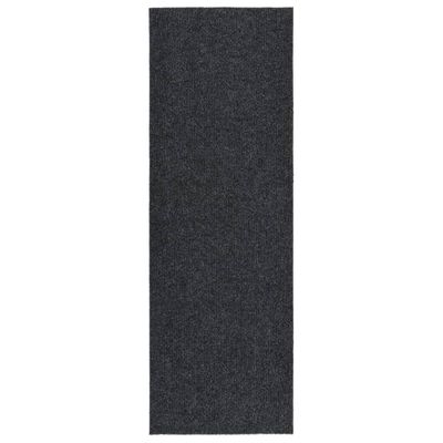 VidaXL Droogloopmat 100x300 cm antracietkleurig