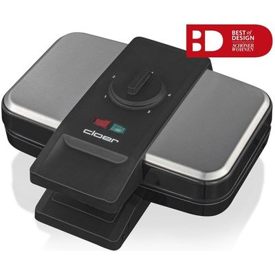 Cloer1459 Wafelmaker Grijs