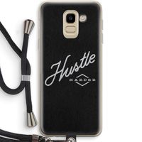 Hustle: Samsung Galaxy J6 (2018) Transparant Hoesje met koord