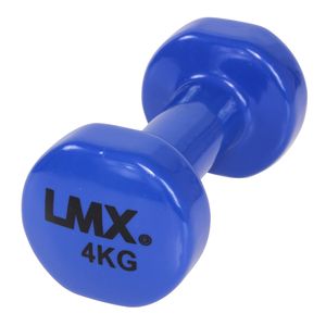 LMX. Vinyl dumbbellset l 4kg l Donkerblauw