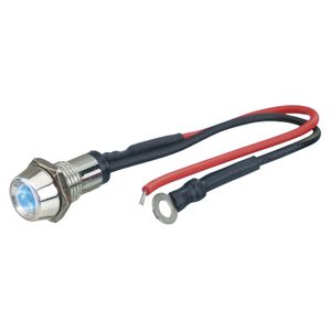 Foliatec LED Control Light chroom - ice blauw Ø = 10mm - 1 stuk FT33142