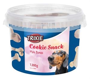 TRIXIE COOKIE SNACK MINI BONES 2X1,3 KG