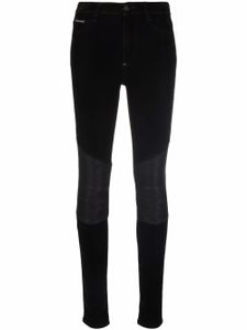 Philipp Plein jean skinny à taille haute - Noir