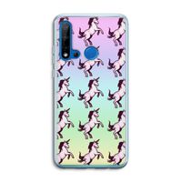 Musketon Unicorn: Huawei P20 Lite (2019) Transparant Hoesje