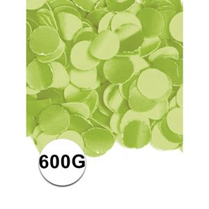 Brandvertragende confetti lime 600 gram