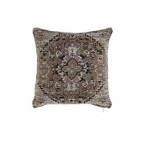 Kussen DKD Home Decor Plastic Wit Bruin Zwart Rechthoekig Vierkant Arabisch 45 x 12 x 45 cm