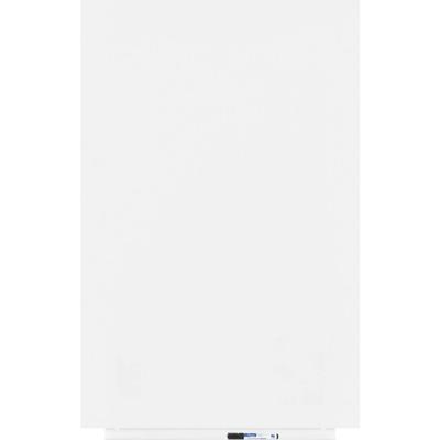 Rocada Whiteboard 6420MATT (b x h) 115 cm x 75 cm Wit (RAL 9003) Kunststof coating Incl. opbergbakje, Horizontaal- of verticaalformaat