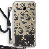 Zeemeermin: Samsung Galaxy A5 (2017) Transparant Hoesje met koord Zeemeermin: Samsung Galaxy A5 (2017) Transparant Hoesje met koord