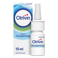 Otrivin Zoutoplossing Neusspray bij een verstopte neus