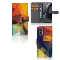 Motorola Edge 30 Neo | Book Case | Polygon Color