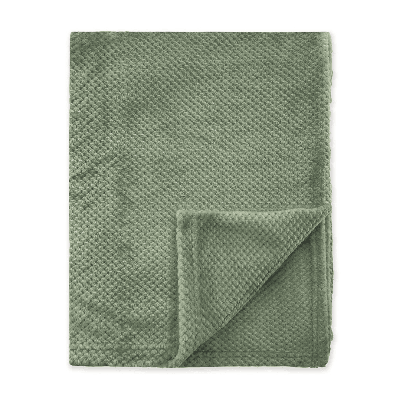 Bedsprei Bubble Cuddle - Olijfgroen - 130x160cm Van Byrklund Microvezel - Dekbed-Discounter.nl