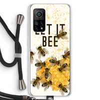 Let it bee: Xiaomi Mi 10T 5G Transparant Hoesje met koord