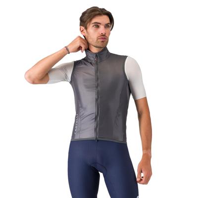 Castelli aria 2 vest dark gray heren