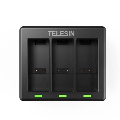 Telesin Oplader voor 3 batterijen voor GoPro HERO 9/10/11/12