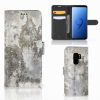 Samsung Galaxy S9 Plus | Bookcase | Beton Print