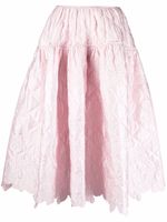 Cecilie Bahnsen jupe Joy à design matelassé - Rose Cecilie Bahnsen jupe Joy à design matelassé - Rose