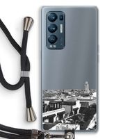 Marrakech Skyline : Oppo Find X3 Neo Transparant Hoesje met koord