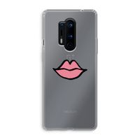 Kusje: OnePlus 8 Pro Transparant Hoesje
