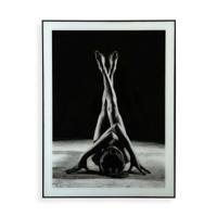Schilderij Versa Silhouetten Kristal polyestyreen (60 x 2 x 80 cm)