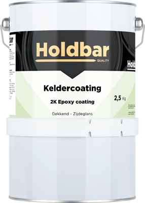 Holdbar Keldercoating Betongrijs (RAL 7023) 2,5 kg