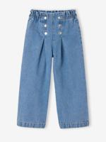 Grote jeans middenblauw