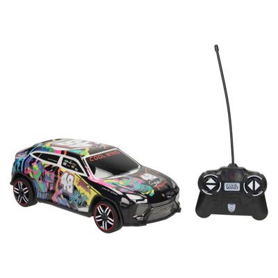 Rc bestuurbare racewagen softbody graffity