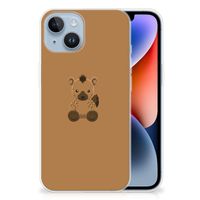 Apple iPhone 14 Telefoonhoesje met Naam Baby Hyena - thumbnail