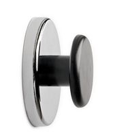 Maul Krachtmagneet neu (Ø x h) 67 mm x 33 mm Rond, Met knop Zilver, Zwart 1 stuk(s) 6155096 - thumbnail