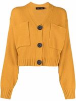 Proenza Schouler cardigan crop en cachemire - Orange - thumbnail