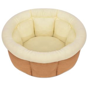 Hondenmand maat L beige