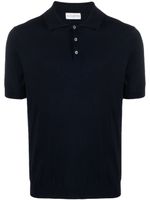Ballantyne polo en coton à manches courtes - Bleu