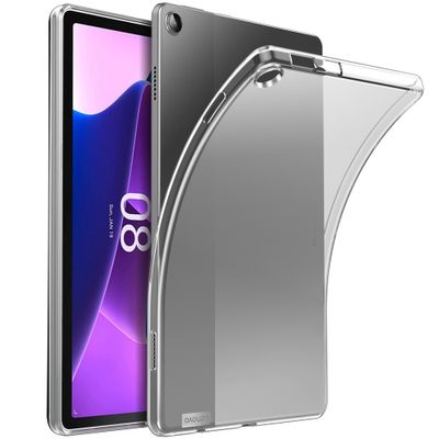 Lunso - Lenovo Tab M10 Gen 3 (3e generatie) - TPU Backcover hoes - Transparant