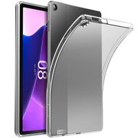 Lunso - Lenovo Tab M10 Gen 3 (3e generatie) - TPU Backcover hoes - Transparant