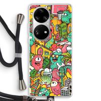 Vexx City: Huawei P50 Pro Transparant Hoesje met koord