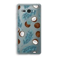 Kokosnoot roze: Sony Xperia XZ2 Compact Transparant Hoesje