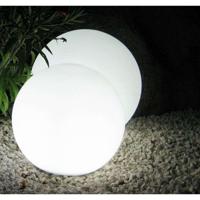 LUMISKY - Bedraad ballicht voor buiten LED - wit BOBBY - Ø40cm E27 voet