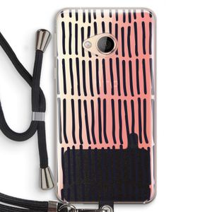 Moroccan stripes: HTC U Play Transparant Hoesje met koord