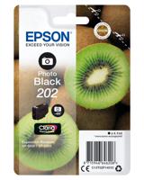 Epson inktcartridge 202, 400 pagina's, OEM C13T02E14010, Photo Black, zwart
